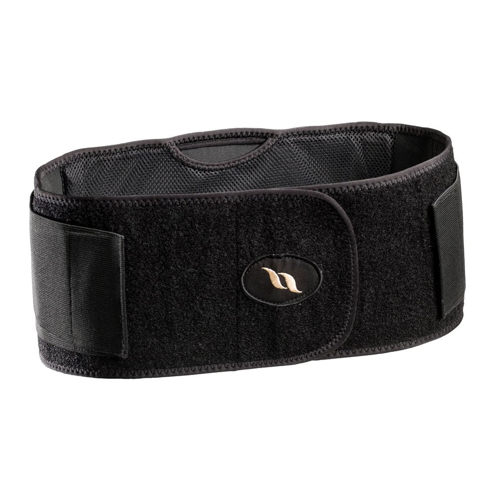 dvojvrstvový bedrový pás s terapeutickým účinkom